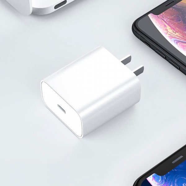 Wholesale USB C Wall Charger 18W Fast Power Delivery, Powerport PD for iPad Pro, New iPhone, Pixel, Galaxy and More